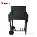 Foldable mobile grill bbq